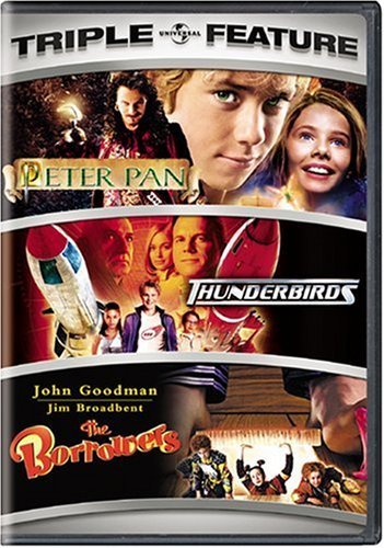 Peter Pan/Thunderbirds/Borrowe/Universal Triple Features@Ws@Nr/3-On-2