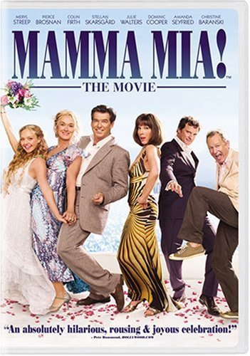 Mamma Mia The Movie Streep Brosnan Firth Seyfried DVD Pg13 
