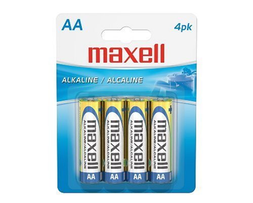 Maxell Aa Alkaline Battery 4pk Blister(lr6) 