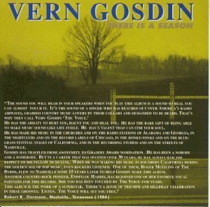 Vern Gosdin/There Is A Season