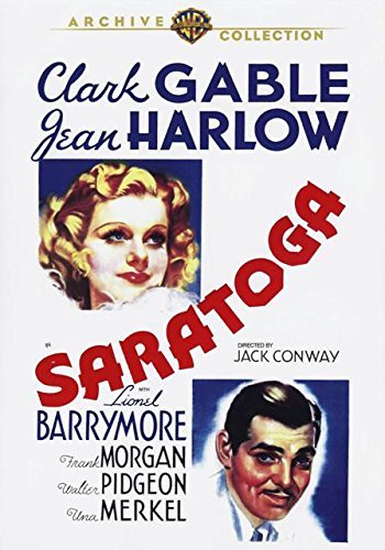 Saratoga (1937)/Harlow/Gable/Barrymore