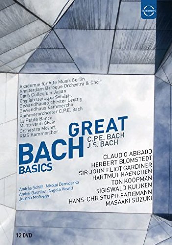 Johann Sebastian & Carl Philipp Emanuel Bach/GREAT BACH BASICS@12 DVD BOX