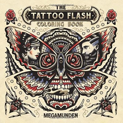 Megamunden/The Tattoo Flash Coloring Book