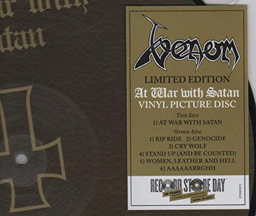 Venom/At War with Satan@Limited Edition@Record Store Day Exclusive