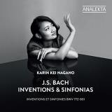 Karin Kei Bach Nagano J. S. Bach Inventions Et Sinf Import Can 