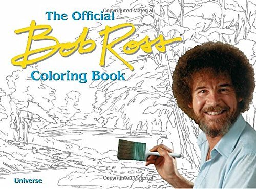 Bob Ross/The Official Bob Ross Coloring Book