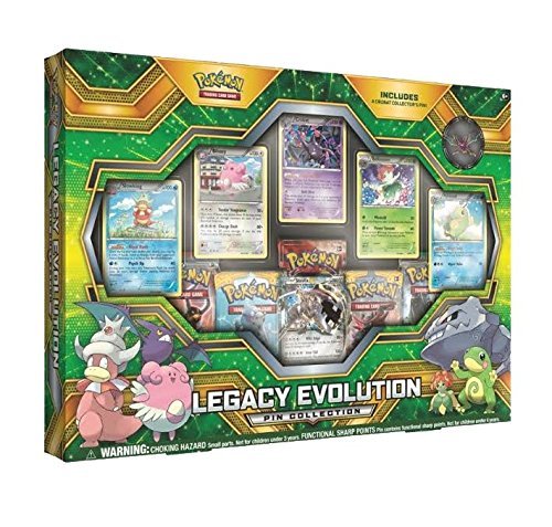 Pokemon Cards/Legacy Evolution Pin Collection