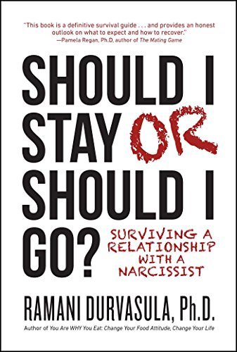 Ramani S. Durvasula Ph. D. Should I Stay Or Should I Go Surviving A Relationship With A Narcissist 