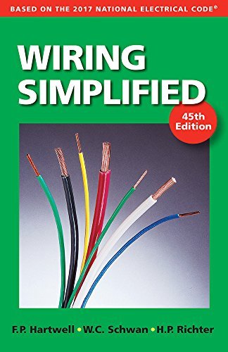 Frederic P. Hartwell Wiring Simplified Based On The 2017 National Electrical Code(r) 0045 Edition;forty Fifth Edi 