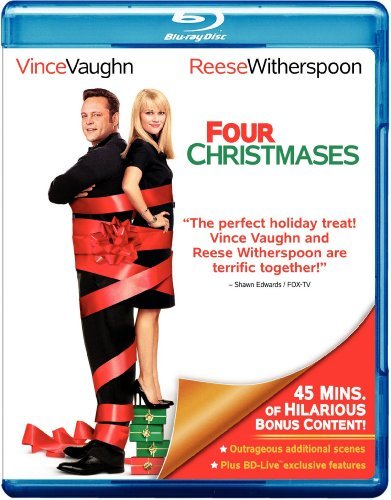 Four Christmases Vaughn Witherspoon Favreau Duv Blu Ray Ws Pg13 