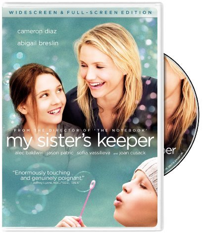 My Sister's Keeper (2009) Diaz Breslin Baldwin DVD Pg13 