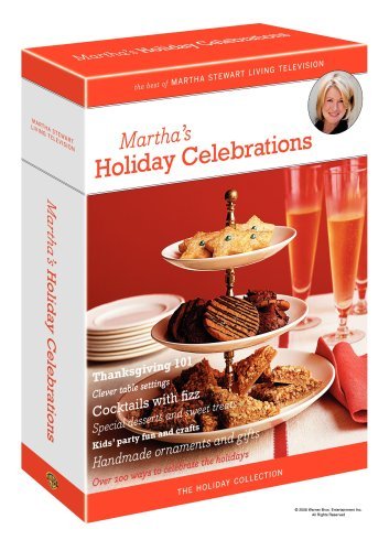 Martha Stewart Martha's Holiday Celebrations Clr Nr 3 DVD 