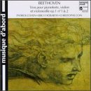 L.V. Beethoven/Trio Pno 1/2@Cohen/Hobarth/Coin