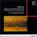 J. Brahms/Qt Pno/Son Vn@Pennetier/Pasquier*r./Pasquier