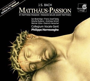 J.S. Bach/St. Matthew Passion@Scholl/Bostridge/Selig/&@Herrweghe/Collegium Vocale Ghe