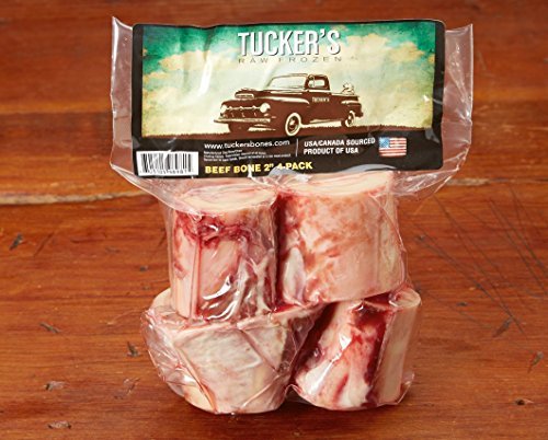 Tucker's Frzn Beef Bone, 2 in, 4 pack