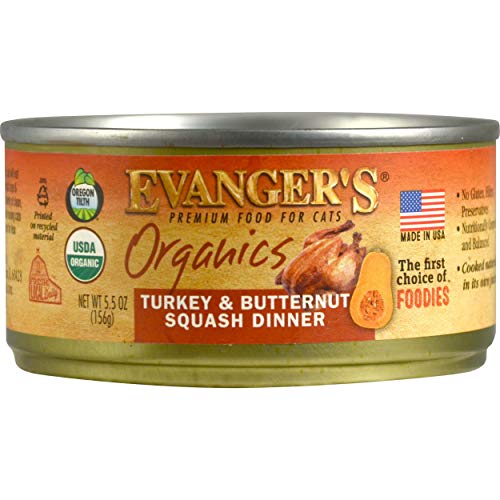 Evanger's Organic Turkey & Butternut Squash Dinner Dog Food