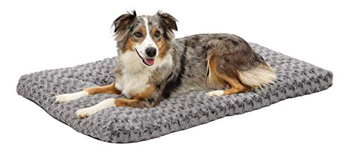 MidWest Quiet Time Ombre Swirl Gray Pet Bed