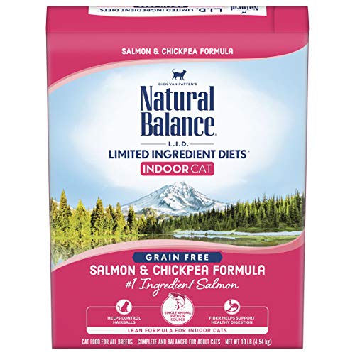 Natural Balance L.I.D. Limited Ingredient Diets® Indoor Salmon & Chickpea Formula Dry Cat Food