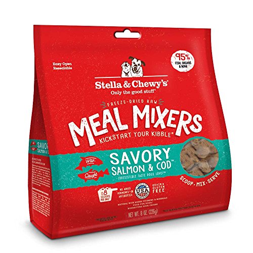 Stella & Chewy's Savory Salmon & Cod Meal Mixers for Dogs