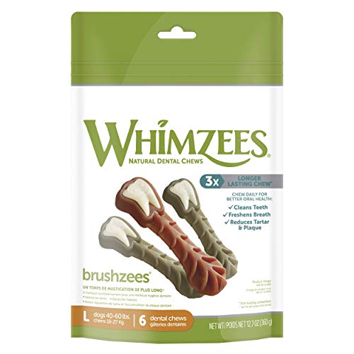 WHIMZEES® Brushzees® All Natural Daily Dental Treat for Dogs
