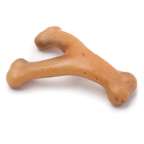 Benebone Chicken Flavor Wishbone Tough Dog Chew Toy-Small