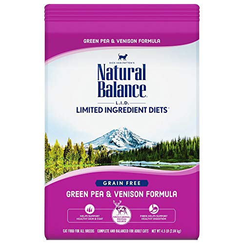 Natural Balance L.I.D. Limited Ingredient Diets® Green Pea & Venison Dry Cat Formula