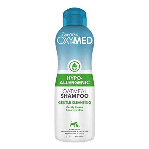 TropiClean OxyMed Hypo-Allergenic Oatmeal Shampoo