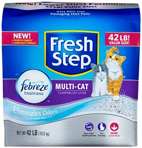 Fresh Step Cat Litter - Multi Cat Scoop Scented