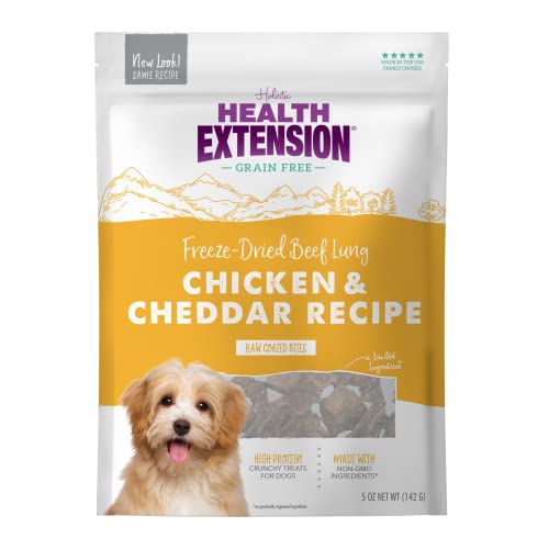 Health Extension Grain Free Chicken & Cheddar Recipe Freeze-Dried Treats