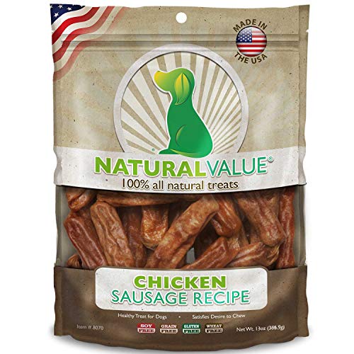Loving Pets Dog Treats - Natural Value Chicken Sausages