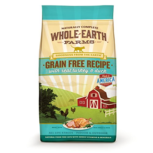 Whole Earth Farms Grain Free Recipe with Real Turkey & Duck Cat Food
