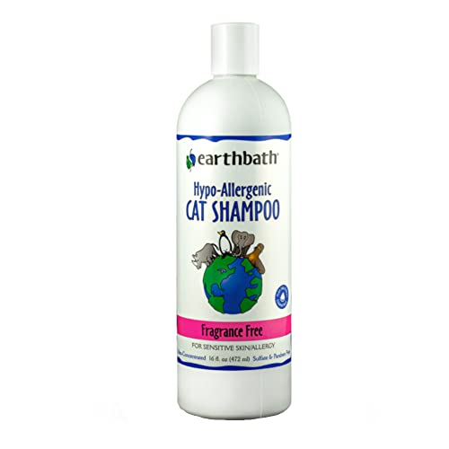 earthbath® Hypo-Allergenic Cat Shampoo-Fragrance Free