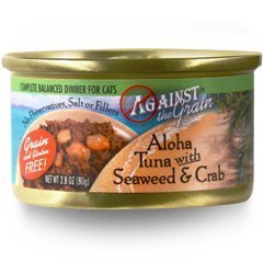 Against The Grain Aloha Tuna with Seaweed & Crab Cat Food