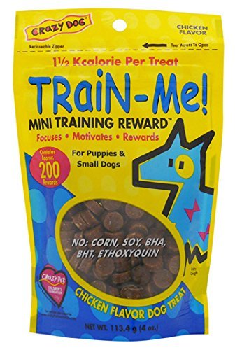 Crazy Dog Train-Me! Chicken Flavor Dog Treats-Mini