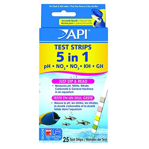API 5-IN-1 Test Strips for Aquariums