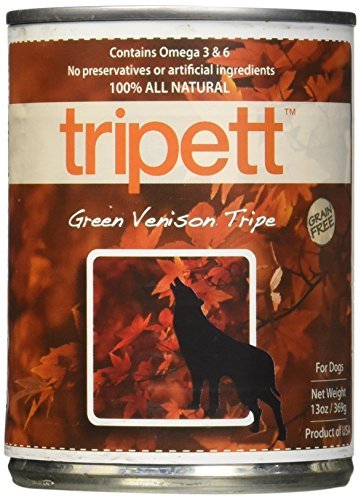 Tripett Dog Can, 12.0 oz-Venison Tripe-