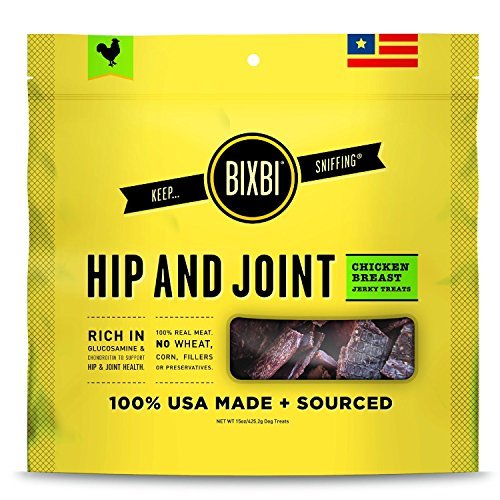 BIXBI Dog Treats - Hip & Joint Chicken Jerky
