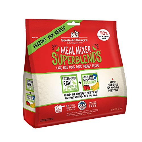 Stella & Chewy's Cage-Free Duck Duck Goose SuperBlends Meal Mixer for Dogs