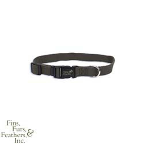 New Earth Soy Adjustable Dog Collar-Forest