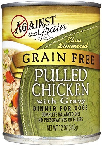 Against The Grain Pulled Chicken With Gravy Dinner For Dogs