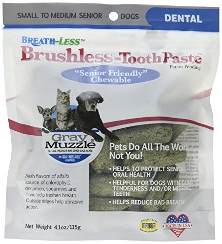 Gray Muzzle Brushless Toothpaste, Small/Medium,