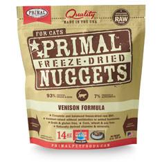 Primal Feline Freeze-Dried Nuggets Venison Formula