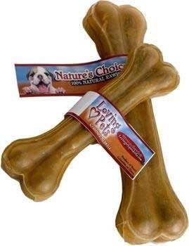 Loving Pets Dog Chew - Pressed Rawhide Bone