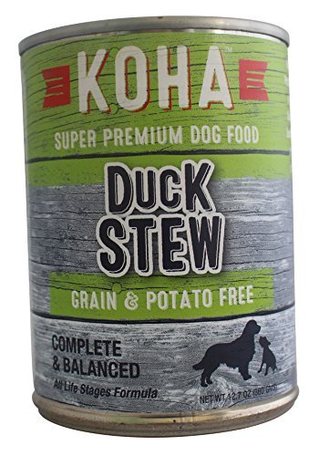 Koha Dog Grain-Free Stew, 12.7 oz, Duck
