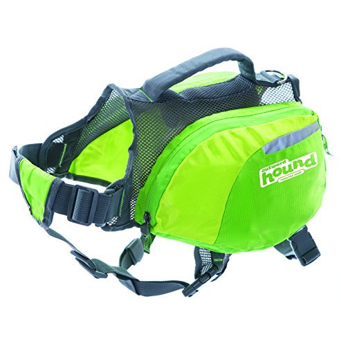 Outward Hound DayPak Dog Saddleback Backpack-Green