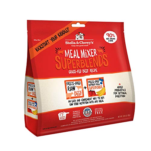 Stella & Chewy's Grass-Fed Beef SuperBlends Meal Mixer for Dogs
