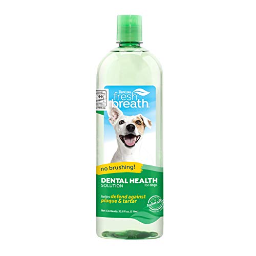 Fresh Breath by TropiClean Oral Care Water Additive for Dogs