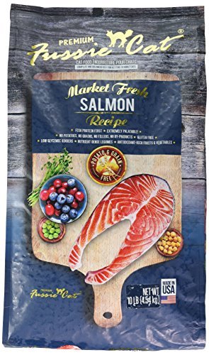 Fussie Cat Dry Cat Food - Market Fresh Salmon Recipe Grain-Free