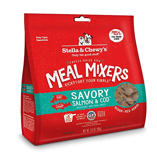 Stella & Chewy's Dog Food - Freeze-Dried Savory Salmon & Cod Meal Mixer